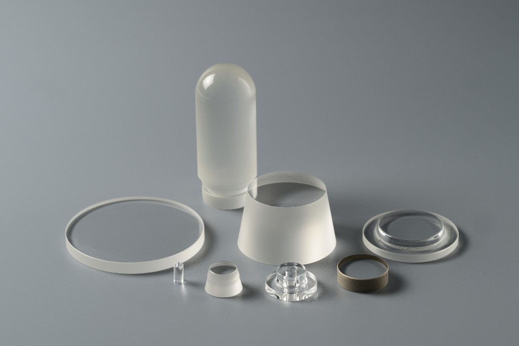Custom cylindrical and conical optical components
